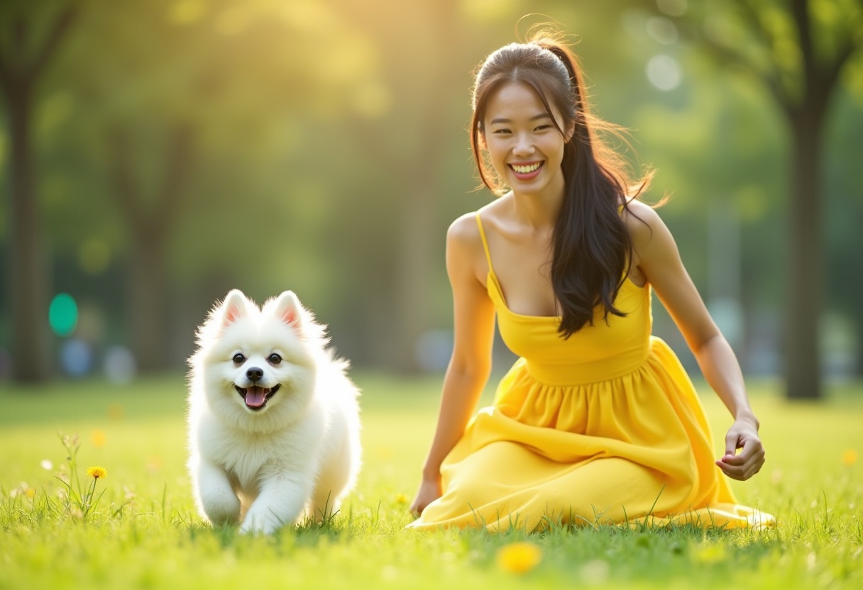 Anjing Pomeranian Kecil, Lincah, dan Menggemaskan